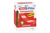 Teipit ja Liimat - tesa film office tape - 25 mm x 66 m - transparent (pack of 6) - 57379-00002-01