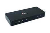 Telakointiasemat - Club 3D CSV-1585 - docking station - USB-C x 2 - HDMI DP - 1GbE - CSV-1585