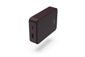 Powerbank - Hama Powerbank Colour 10 10000mAh USB-C+USB-A Plum Powerbank - 10000 mAh - 00201712