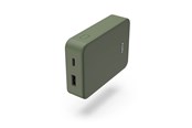Powerbank - Hama Powerbank Colour 10 10000mAh USB-C+USB-A Green Powerbank - Vihreä - 10000 mAh - 00201713