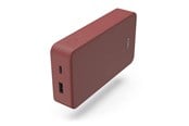 Powerbank - Hama Powerbank Colour 20 20000mAh USB-C+USB-A Red Powerbank - Punainen - 20000 mAh - 00201717