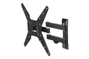 Seinäkiinnitys, AV-kiinnikkeet & AV-kalusteet - Hama TV Wall Bracket Full Motion VESA up to 400x400 65" Black - Max 25 kg - recommended for 65" - 00220824