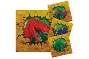Lelut - Folat BV Dino Napkins 16pcs. - 2 layers - 61852