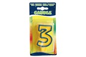 Lelut - Folat BV Birthday candles Fun - 3 years - 07803