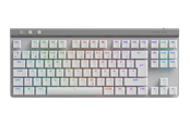 Näppäimistöt - Logitech G515 LIGHTSPEED TKL - Tactile - Pelinäppäimistö - ilman numpadia - Pohjoismainen - Valkoinen - 920-012551