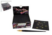 Askartelu- ja taidetarvikkeet - Pocket Money Magic Color Scratch Notes with pen. 100 Sheets - 620505
