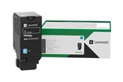 Mustepatruunat, värikasetit ja lisävarusteet - Lexmark - cyan - original - toner cartridge - LCCP LRP - 71C2HC0