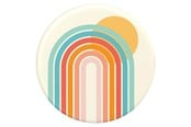 Puhelin - Muut lisävarusteet - PopSockets PopGrip Original Rays for Days - 807063