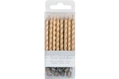 Lelut - Folat BV Golden Candles 16pcs. - 22905