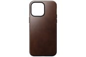 Puhelin - Kannet ja kotelot - Nomad Modern Leather Case - iPhone 14 Pro Max Rustic Brown Horween Leather - NM01224785