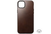 Puhelin - Kannet ja kotelot - Nomad Modern Leather MagSafe Case - brown - iPhone 14 Plus - NM01279785