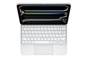 Näppäimistöt - Apple Magic Keyboard for iPad Pro 11‑inch (M4) - US English - White - Näppäimistö & Foliosetti - Englanti (US) - Valkoinen - MWR03LB/A