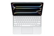Näppäimistöt - Apple Magic Keyboard for iPad Pro 13‑inch (M4) - US English - White - Näppäimistö & Foliosetti - Englanti (US) - Valkoinen - MWR43LB/A