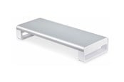 Näytön kiinnitys - StarTech.com Ergonomic Monitor Riser Stand 33lb Max Fixed height 3.5in - monitor stand - TAA Compliant - 1MFSW-MONITOR-RISER