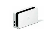 Pelit - lisävarusteet - Nintendo Switch OLED Dock Set - White - HEG-007