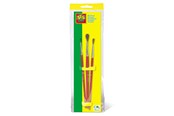 Luovat leikit - SES Creative Brushes 3 pcs. - 00390