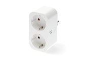 Smart Home - Älykoti - Nedis SmartLife Smart Plug WiFi Power meter 3680W Type F (CEE 7/7) White - WIFIP141FWT