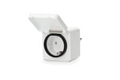 Smart Home - Älykoti - Nedis SmartLife Smart Plug Zigbee 3.0 IP44 Power meter 3680 W Type F (CEE 7/7) White - ZBPO130FWT