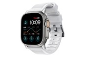 Smartwatch - Lisävarusteet - Nomad Rugged Band - 45mm | White | Silver Hardware - NM01572585