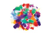 Askartelu- ja taidetarvikkeet - Colorations - Rainbow feathers 85 grams - CHRFEA