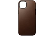 Puhelin - Kannet ja kotelot - Nomad Modern Leather Case - iPhone 15 Plus | Brown |  Leather - NM01610885