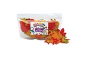 Askartelu- ja taidetarvikkeet - Colorations - Fabric Autumn Leaves 200pcs. - CHFABLEA