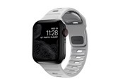 Smartwatch - Lisävarusteet - Nomad - Sport Band - 44mm/42mm | M/L | Lunar Gray | FKM | V2 - NM01958185