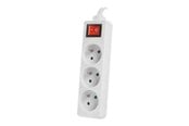 Virtakaapelit (ulkoinen) - Lanberg - power strip - PS1-03E-0150-W