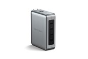 Puhelin - Adapterit & Laturit - Satechi 145W USB-C 4-port GaN Travel Charger - ST-W145GTM