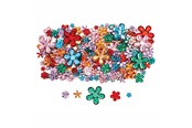Askartelu- ja taidetarvikkeet - Colorations - Colored Flower Rhinestones 300pcs. - CHBLOSSO