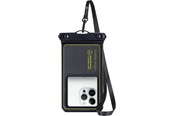 Puhelin - Kannet ja kotelot - Mobile Origin Waterproof Floating Case 6 -8" - black/green - DBXL-BLK-GRN01