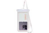 Puhelin - Kannet ja kotelot - Mobile Origin Waterproof Floating Case 6 -8" - white/orange - DBXL-WHT-ORG01
