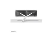 Näytön kiinnitys - Neomounts NEXT Slim DS70-250WH2 mounting kit - full-motion - for 2 monitors - white - DS70-250WH2