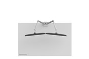 Näytön kiinnitys - Neomounts NEXT Slim DS70-250SL2 mounting kit - full-motion - for 2 monitors - silver - DS70-250SL2