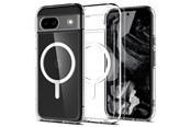 Puhelin - Kannet ja kotelot - Spigen Ultra Hybrid OneTap Metal Ring MagSafe - white - Google Pixel 8a - ACS07263