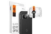 Puhelin - Muut lisävarusteet - Spigen Glass tR EZ Fit Optik 2 Pack - crystal clear - Google Pixel 8a - AGL07465