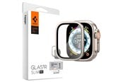 Smartwatch - Lisävarusteet - Spigen Glass tR Slim Pro 1 Pack - titanium - Apple Watch Ultra 2/Ultra 49mm - AGL06161