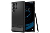 Puhelin - Kannet ja kotelot - Spigen Rugged Armor - matte black - Samsung Galaxy S24 Ultra - ACS07286