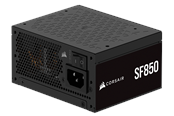 Corsair SF Series SF850 (2024) Virtalähde - 850 Watt - 92 mm - ATX 3.1 - 80 Plus Platina sertifioitu