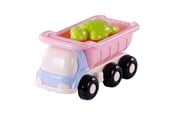 Ulkoleikit - Cavallino Toys Cavallino Beach Dump Truck with 4 Sand Molds Pink - 9147SF01