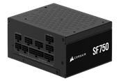 Virtalähde - Corsair SF Series SF750 (2024) Virtalähde - 750 Watt - 92 mm - ATX 3.1 - 80 Plus Platina sertifioitu - CP-9020284-EU
