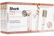 Hiustenkuivaaja - Shark Hiustenkuivaaja - Flexstyle 3-in-1 Hair Dryer Hot Air Brush & Styler HD424EU - 1400 W - 0622356270595