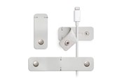 Kaapelihyllyt, Kaapelisukat & Kaapelisiteet - Twelve South CableSnap Stay - Dove Grey - TS-2218