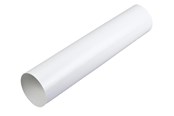 Ventilation - Duka Ventilation pipe Ø125 x 500 mm white - 108785