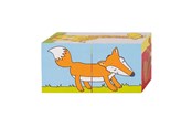 Palapelit - Goki Wooden Block Puzzle Animals 2 pcs. Palikka - 57725