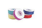 Askartelu- ja taidetarvikkeet - Colorations - Ribbon with Patterns Set of 5 - CHPATRIB