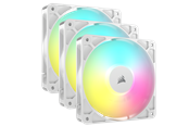 Kotelotuuletin - Corsair RS120 ARGB 3-pack - Kotelotuuletin - 120mm - Valkoinen, RGB-valolla - 36 dBA - CO-9050185-WW