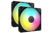 Kotelotuuletin - Corsair RS140 ARGB 2-pack - Kotelotuuletin - 140mm - Musta RGB LED valolla - 36 dBA - CO-9050183-WW