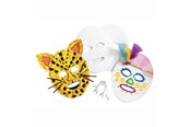 Lelut - Colorations - Make and Decorate your own Cardboard Masks Set of 24 - CHCMASK