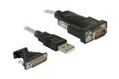 Verkkokortit (verkkosovittimet, tulostuspalvelimet jne.) - DeLOCK - serial adapter - USB - RS-232 - 61308